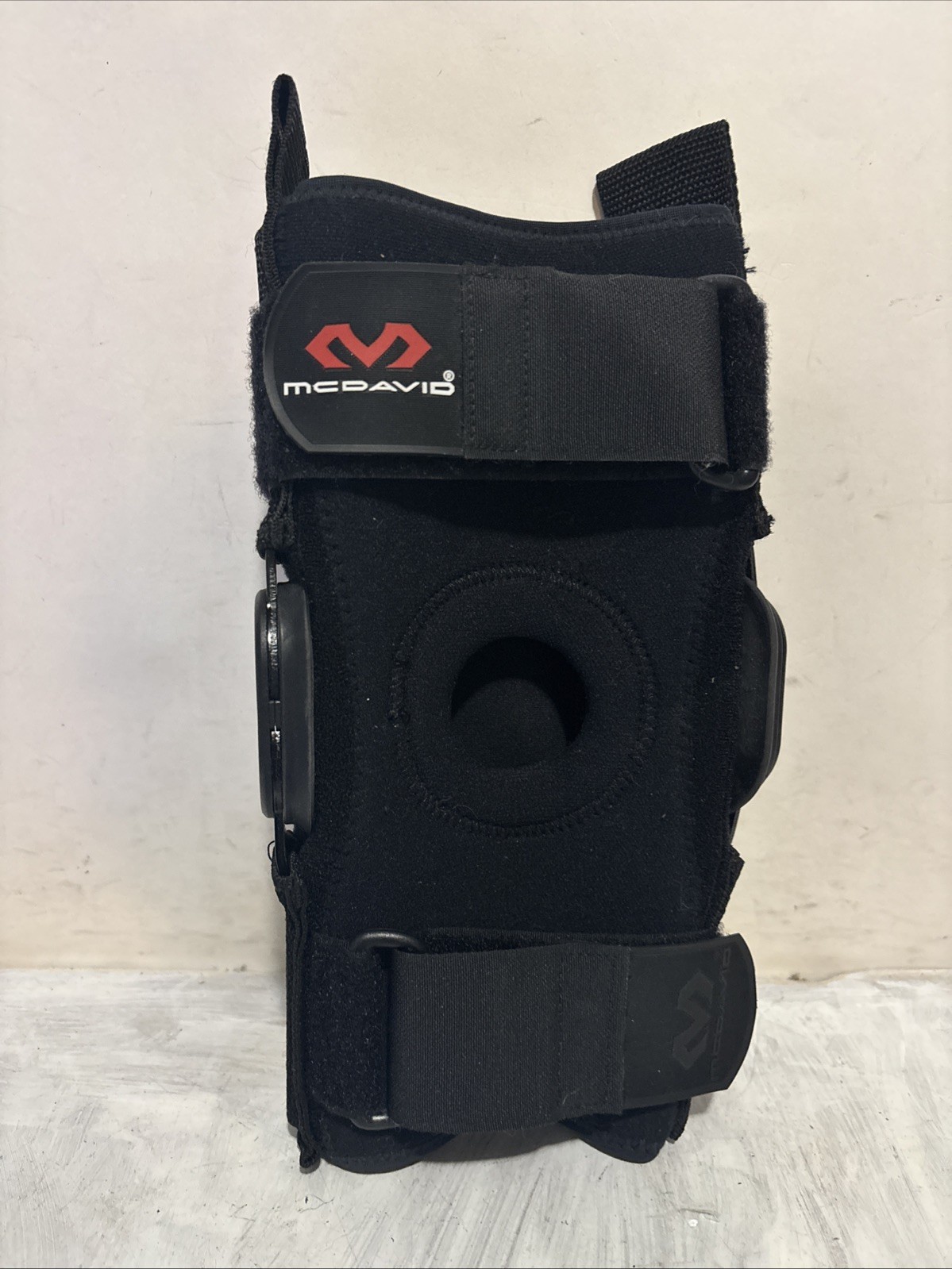 McDavid Dual Disc Hinged Knee Brace Support & Adjustable Straps Size Medium