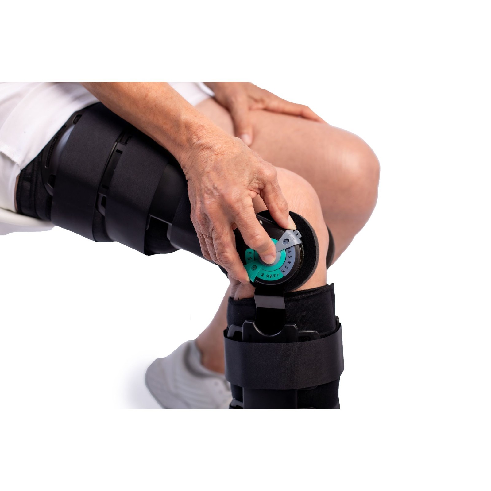 Post Op ROM T Scope Knee Brace for ACL, MCL, PCL