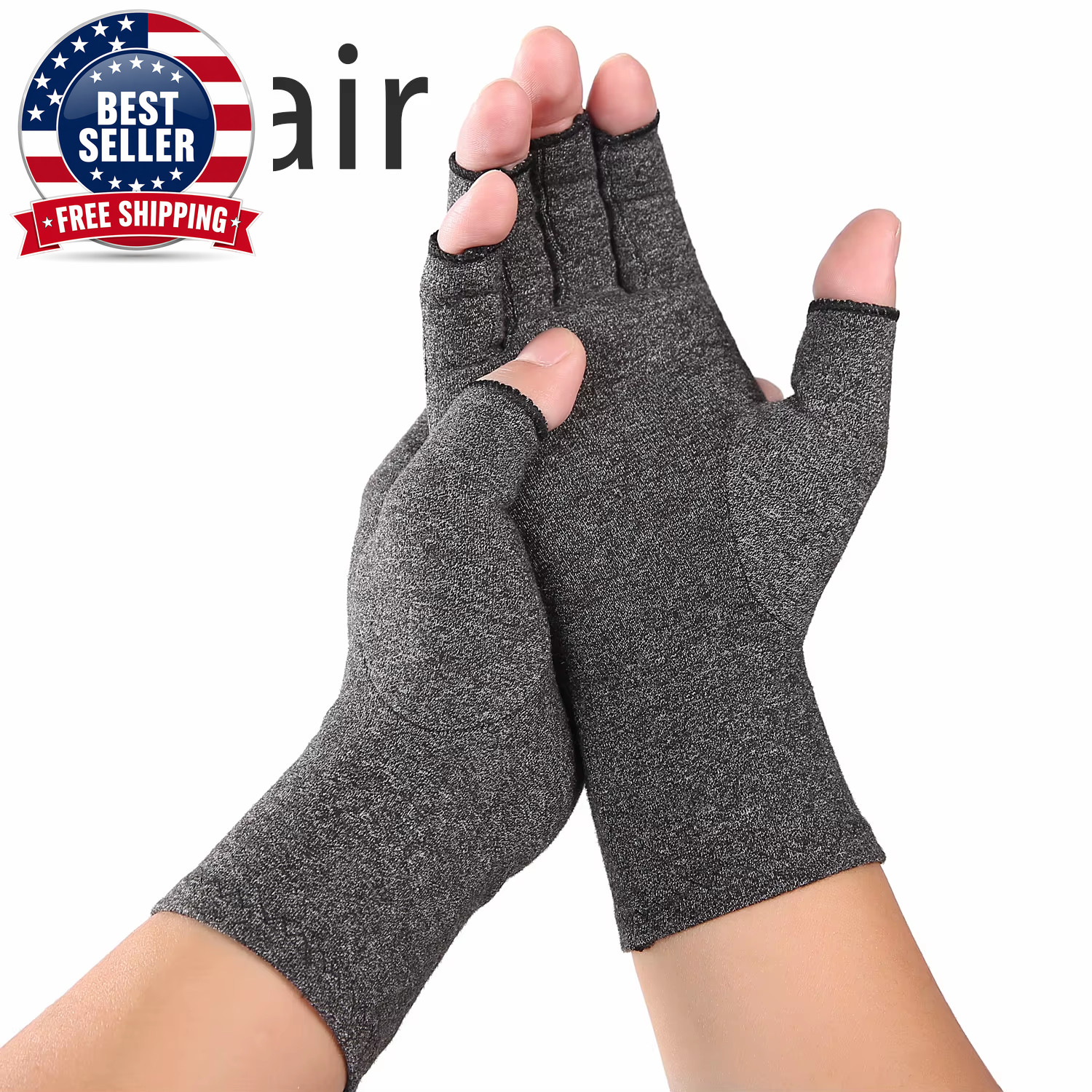Compression Arthritis Gloves Cotton Joint Pain Relief Wrist Support Hand Brace W