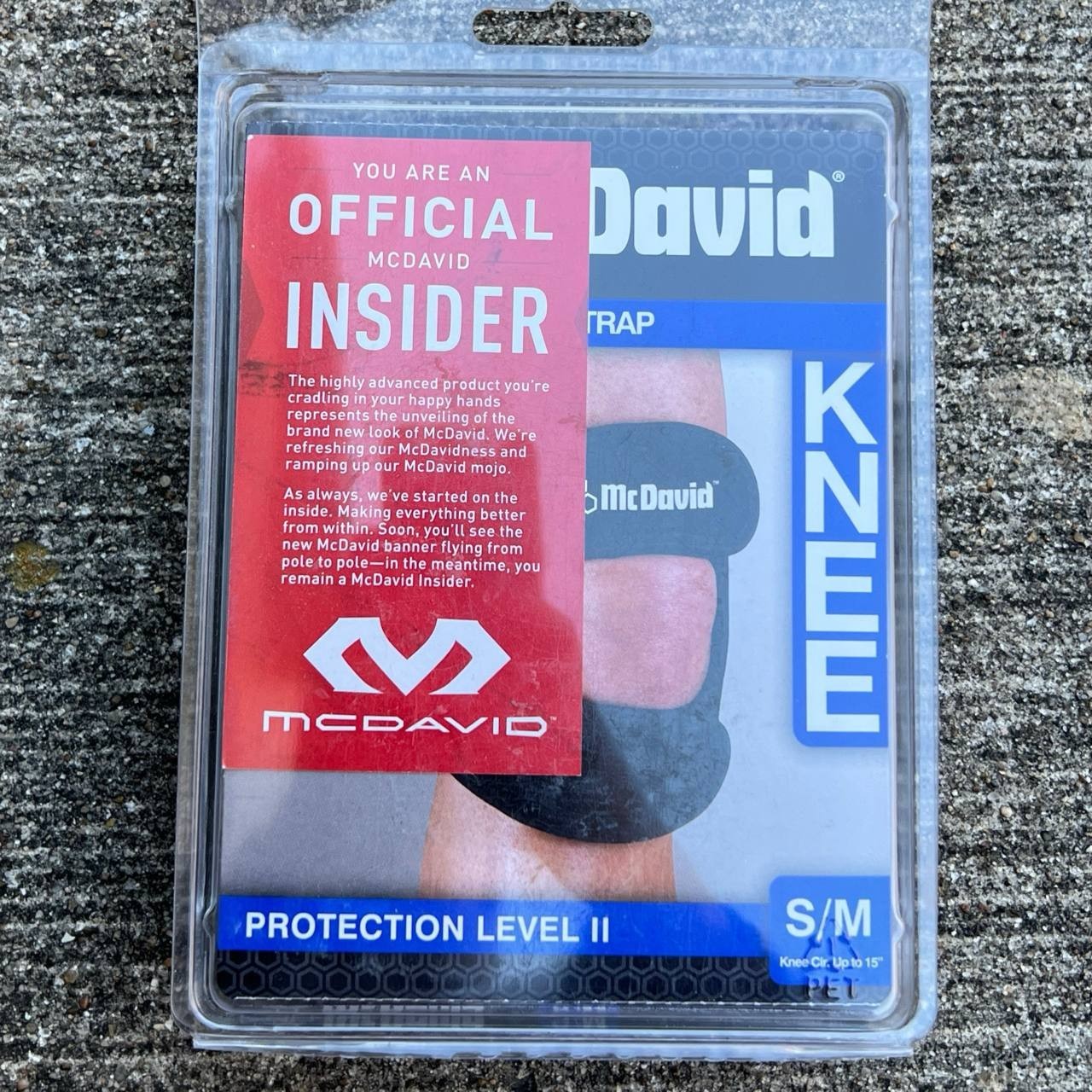 McDavid Multi-Action Knee Strap 419R Size: S/M Level 2 Knee Support