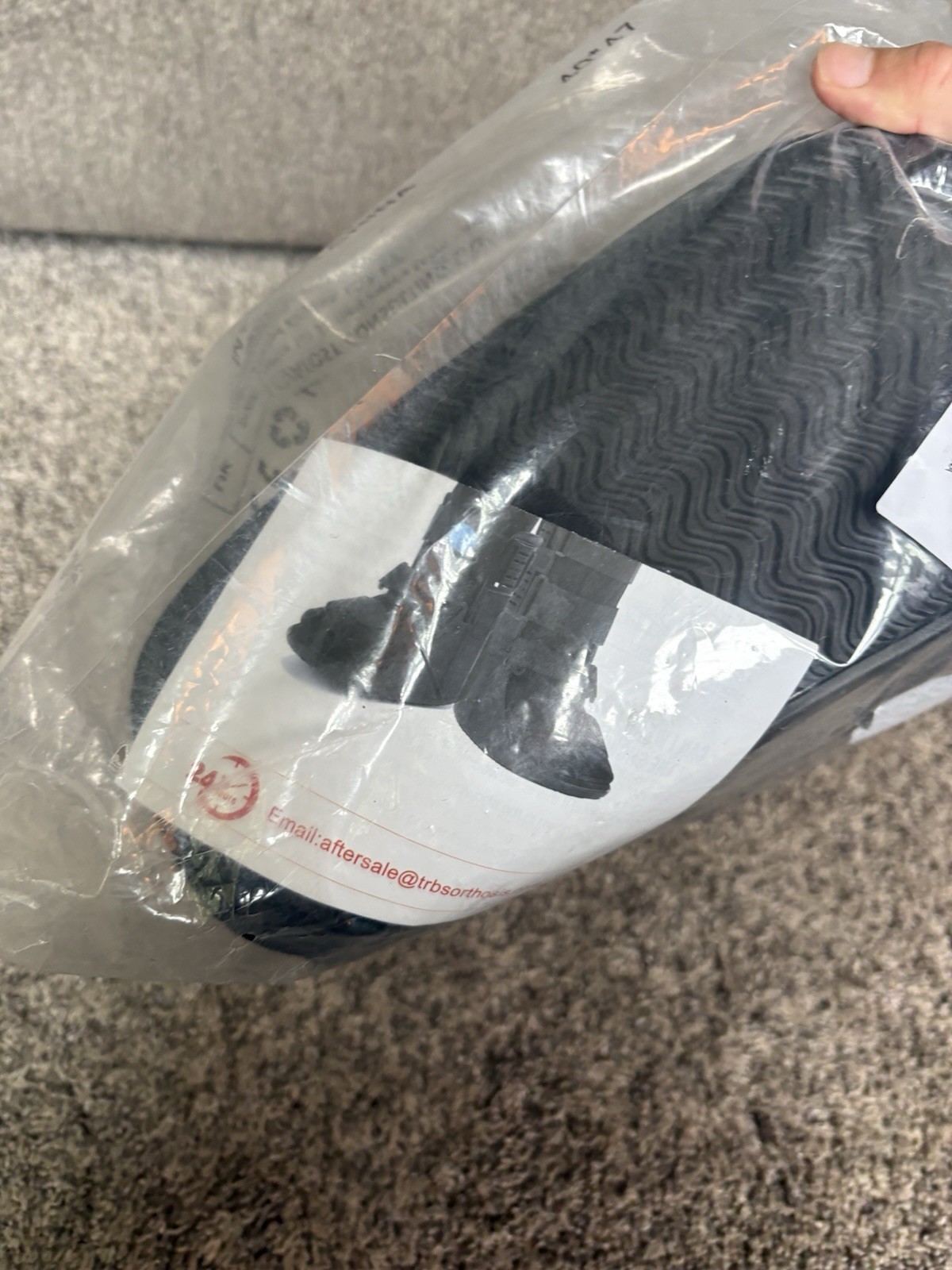 Inflatable Walking Boot Air Cam Walker Ankle Foot Fracture Brace Size Medium