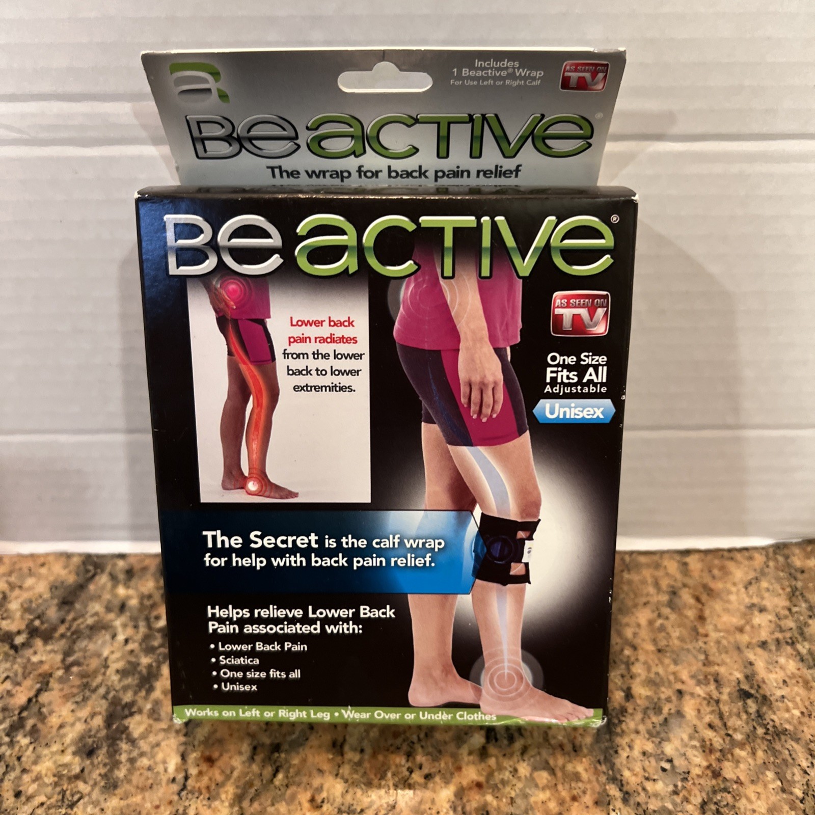 BeActive Knee Brace As Seen On TV – NEW in Original box