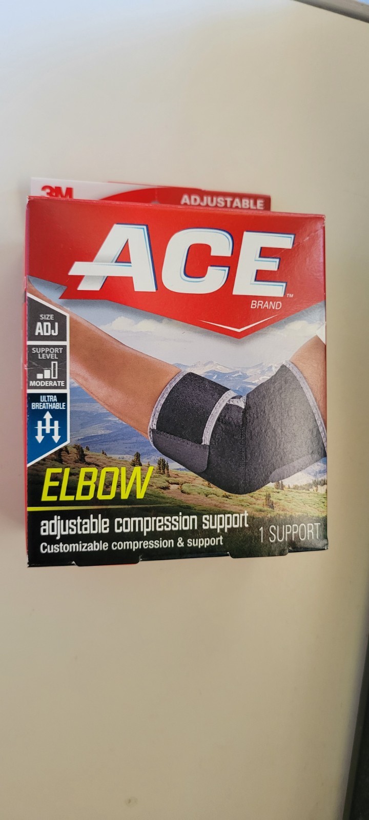 Ace Elbow Support, Adjustable Compression, Moderate Support 207249