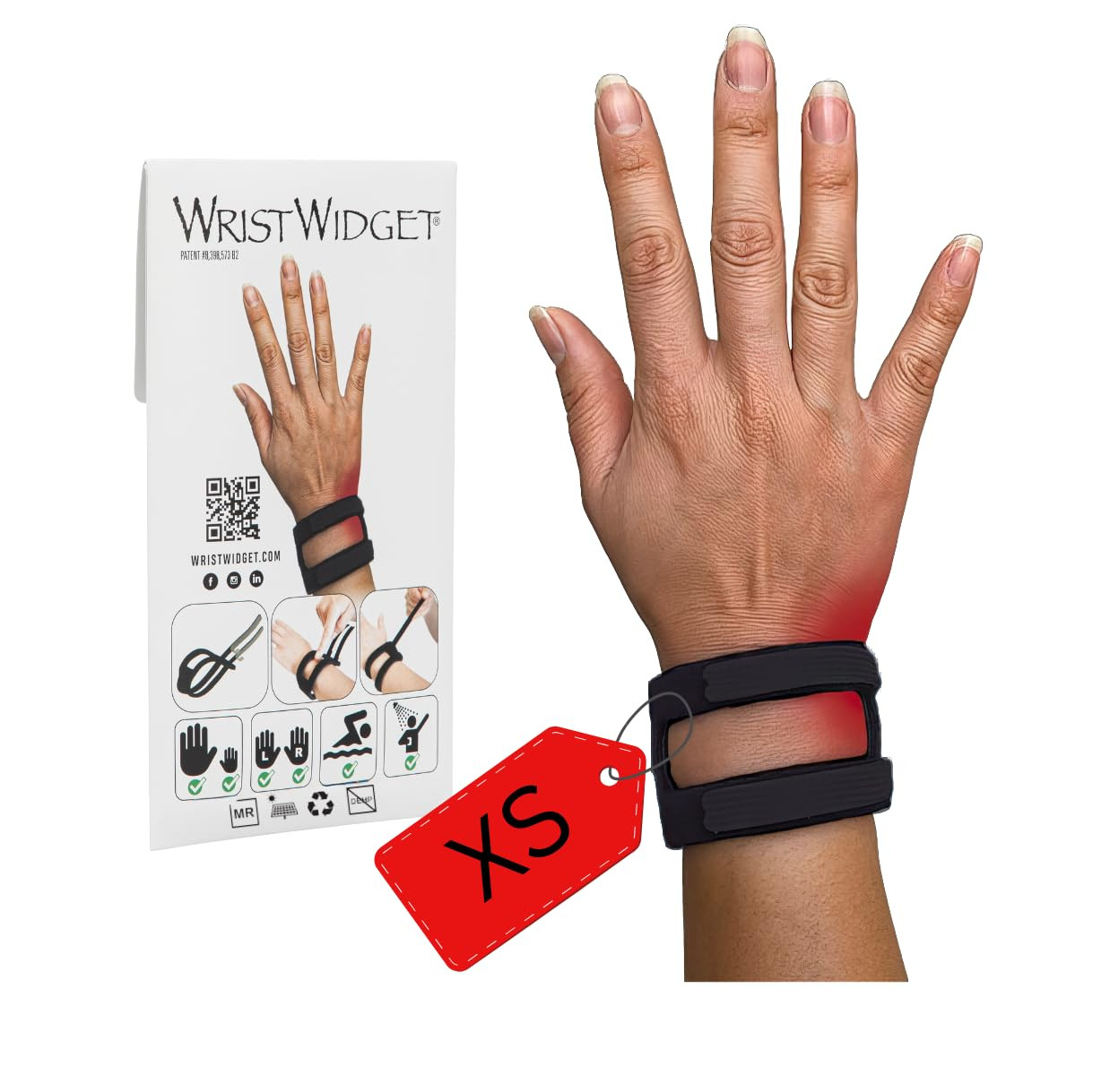 XS Wrist Brace for TFCC Tears, for Left and Right Smaller Wrists