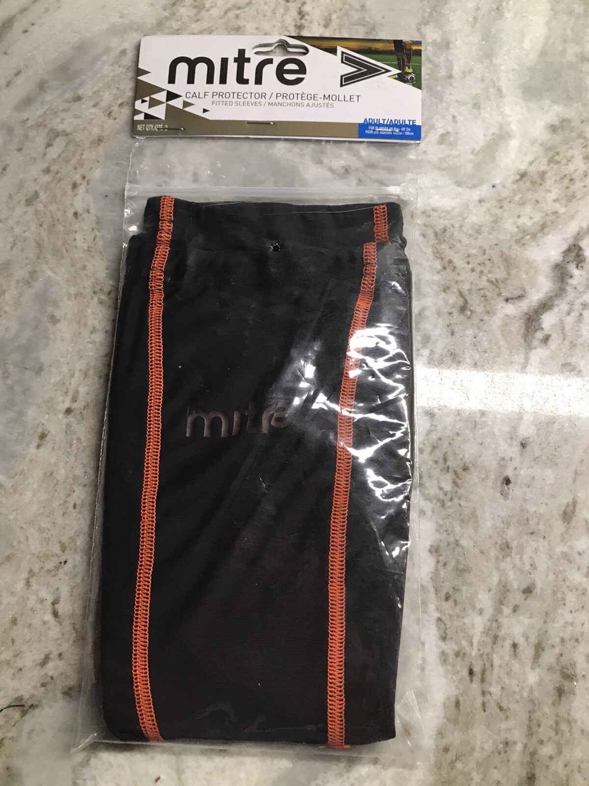 Mitre Calf Protector Fitted Sleeves Adult Size For Players 5ft 8Inch – 6ft 2inch