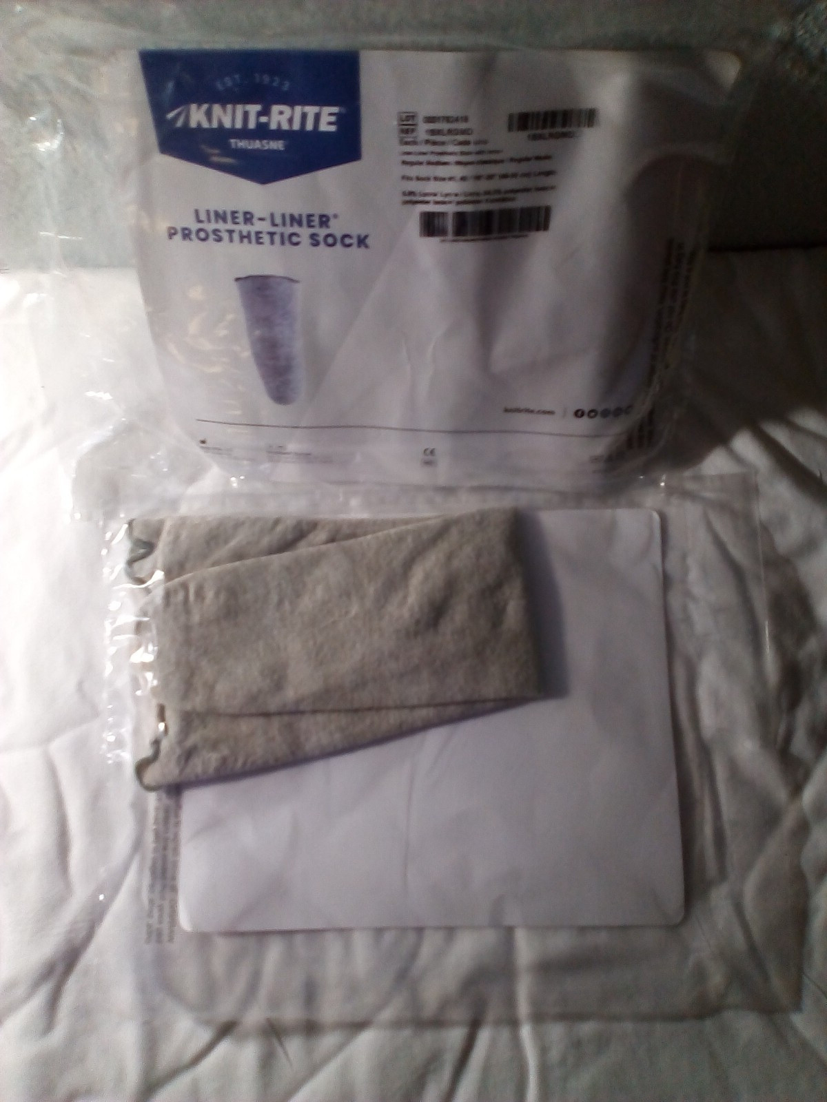 KNIT RITE LINER-LINER SOCKS (NEW) 2 PACK $25