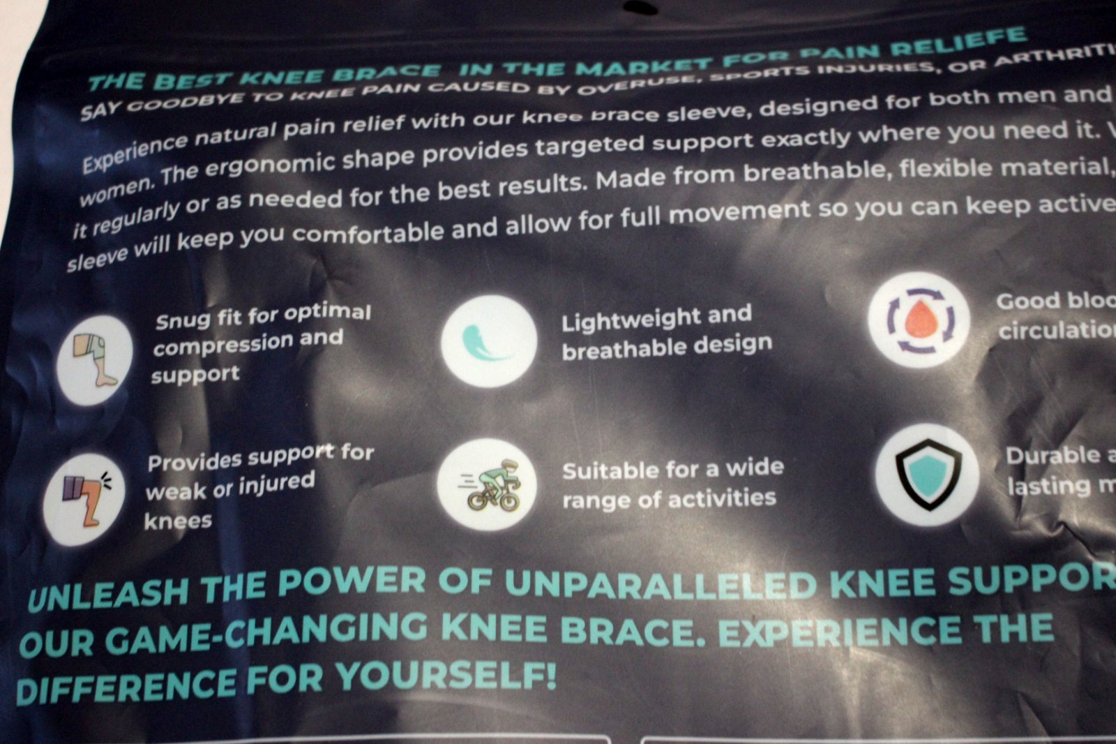 KNEE SLEEVE COMFORT & SUPPORT SIZE LARGE