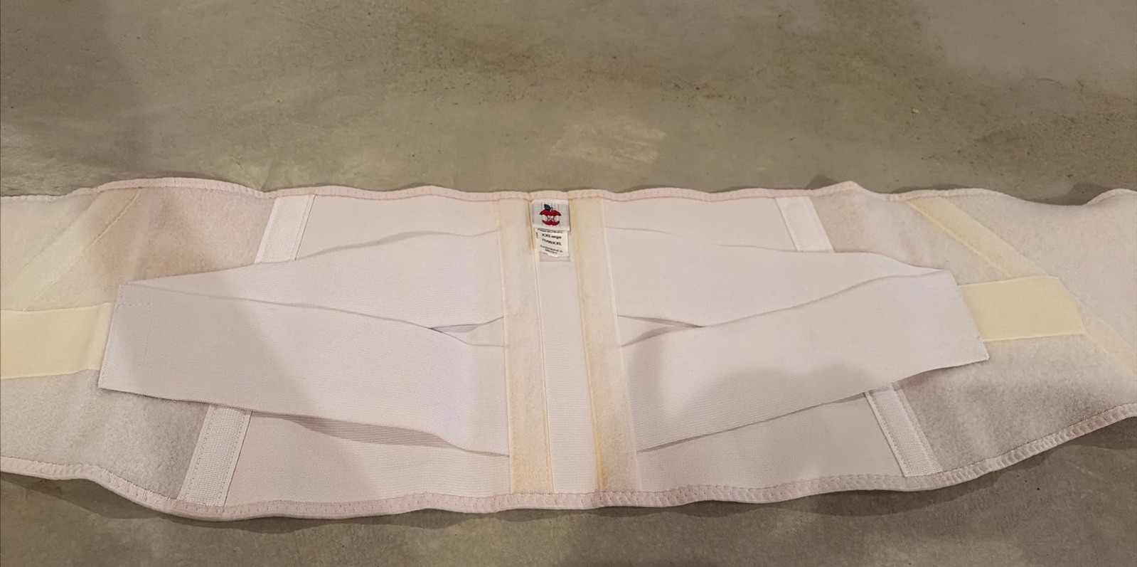 Core Products International Criss-Cross Lumbosacral Back Support XXL cream;Used