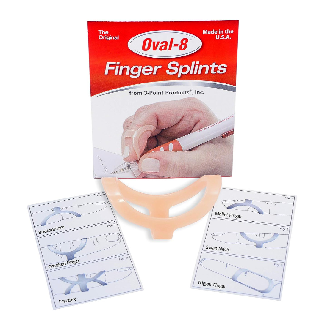 3-Point Products Oval-8 Finger Splint – Size 13