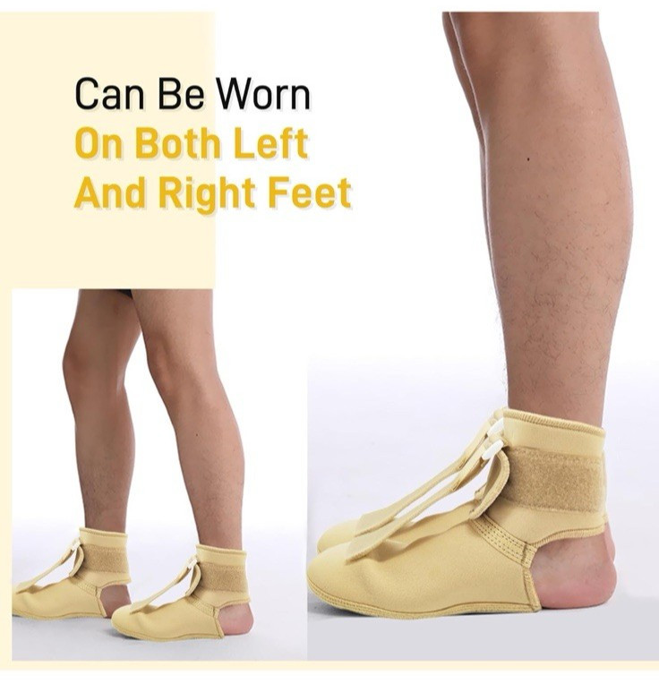 Plantar Fasciitis Night Splint Sock Soft Brace For Sleeping Small