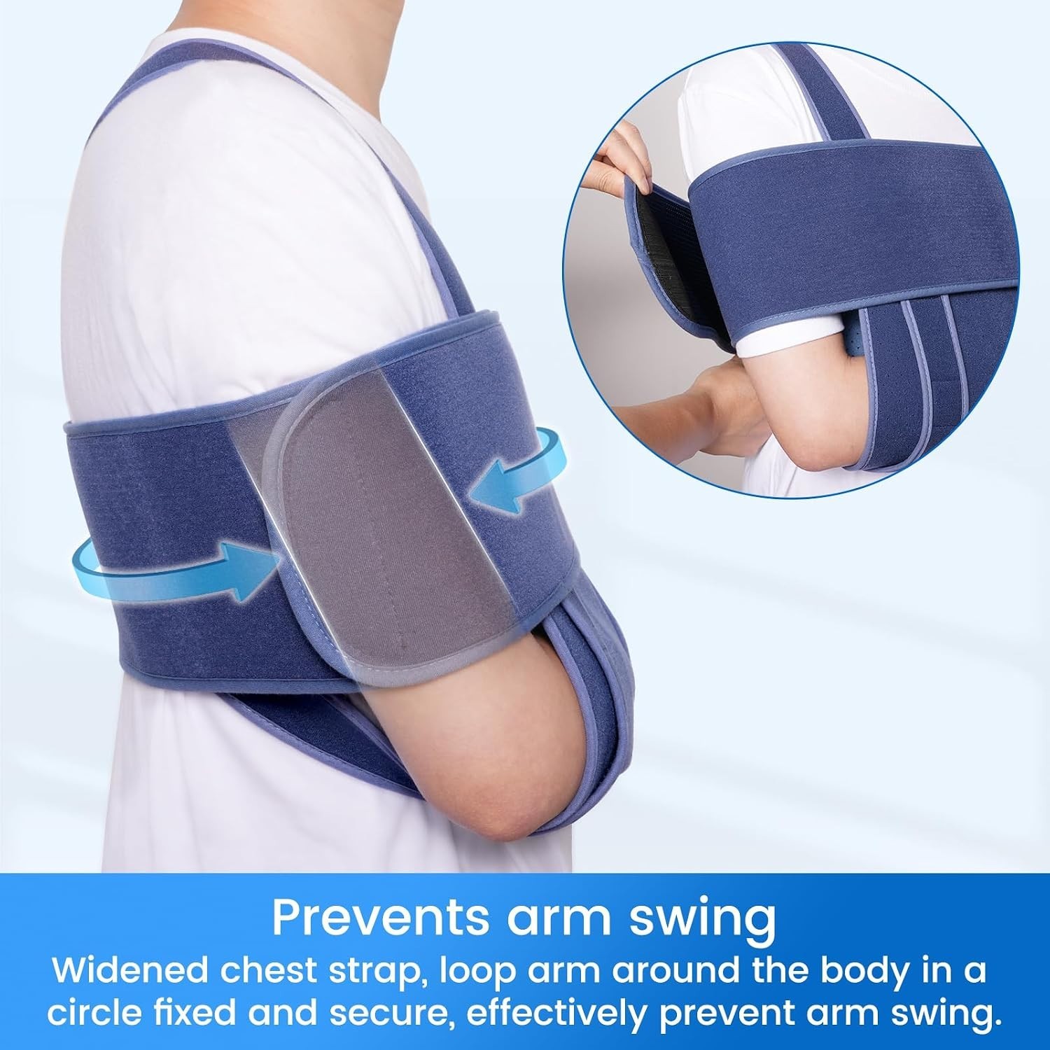 Arm Sling for Sleep, Shoulder Immobilizer for Women & Men – Very Soft Sling f…