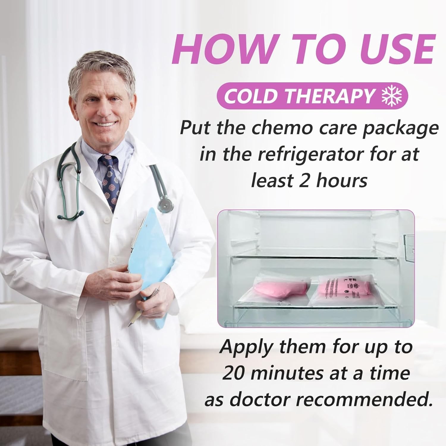SuzziPad Cold Gloves and Socks for Chemotherapy, Chemo Ice Packs for Hands an