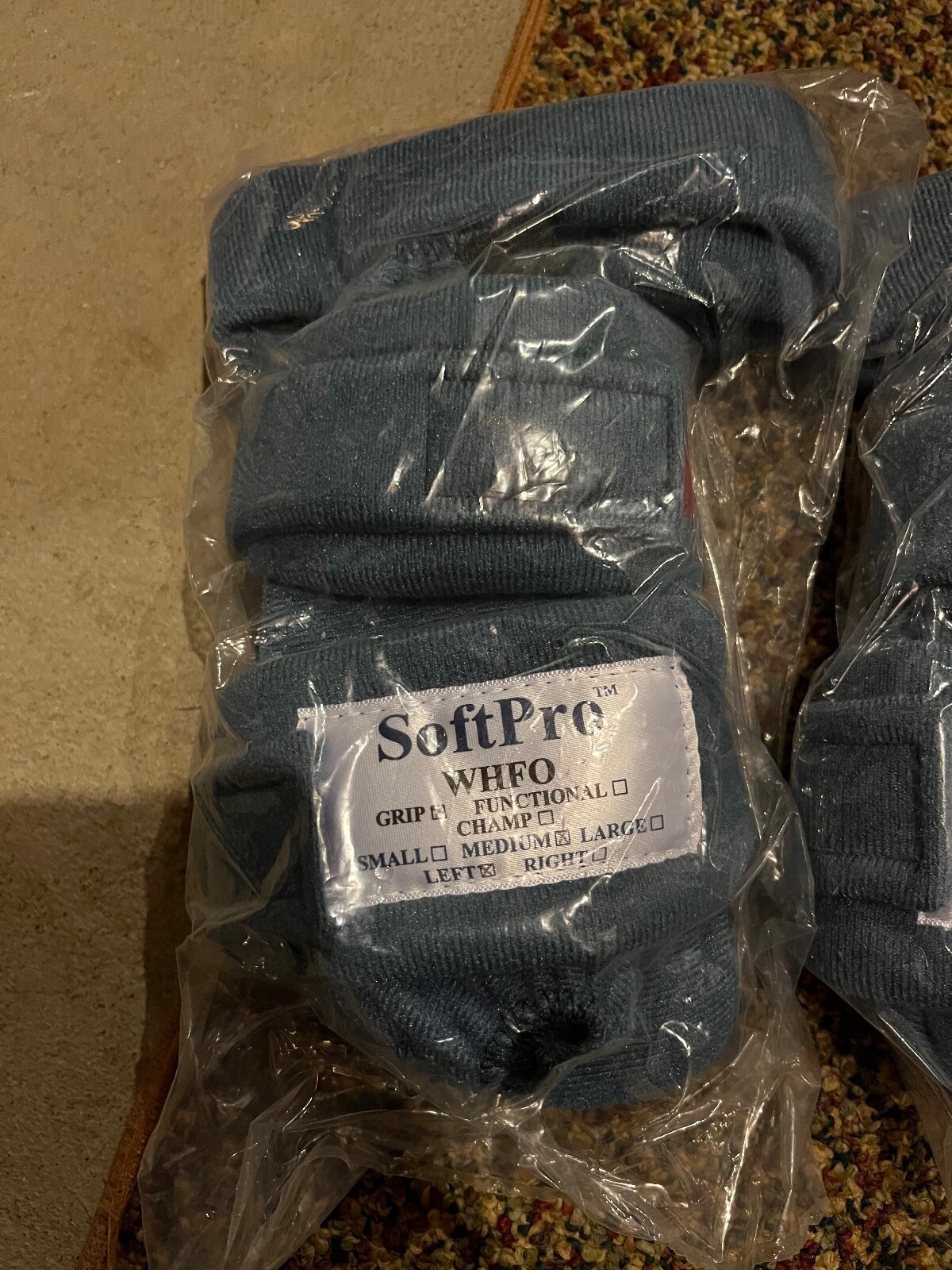 SoftPro Grip WHFO Hand Splint, Left Medium w/ extra covers & finger separator