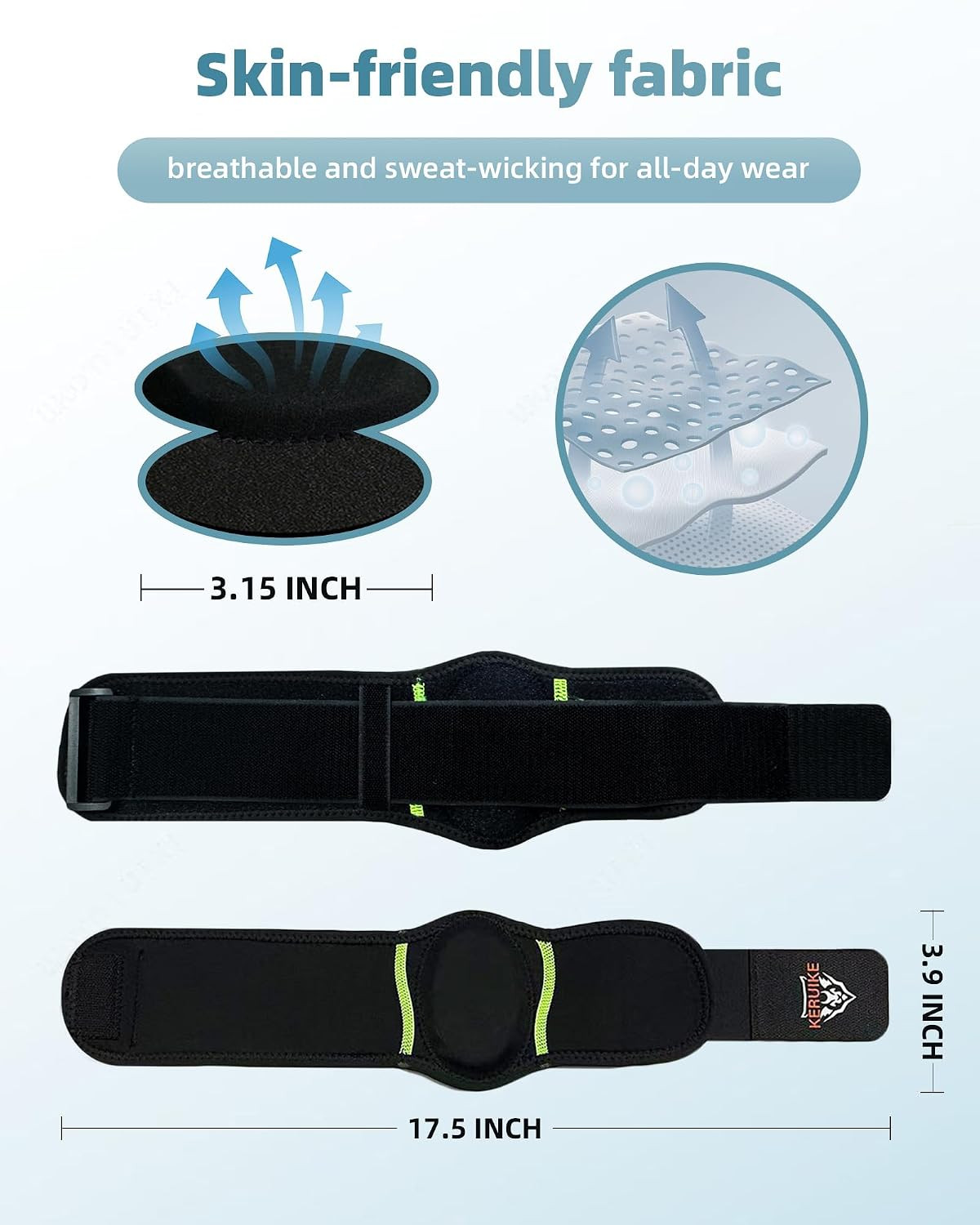 Tennis Elbow Brace for Tendonitis Adjustable Tennis Elbow Strap Golfers Elbow