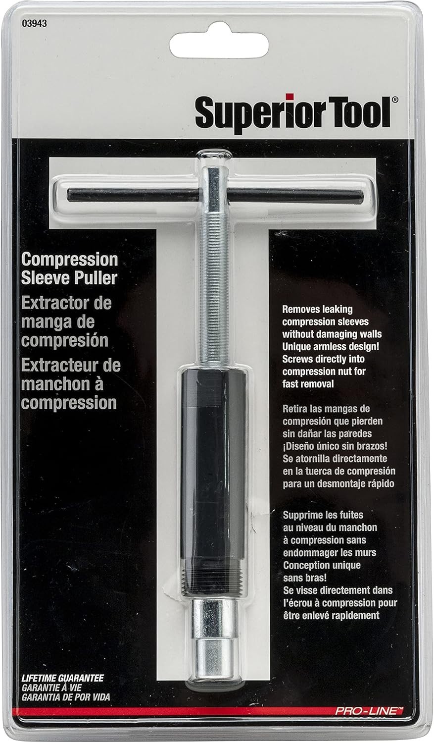 Precision Compression Sleeve Puller Tool for 1/2-Inch Fittings – Safe & Durable
