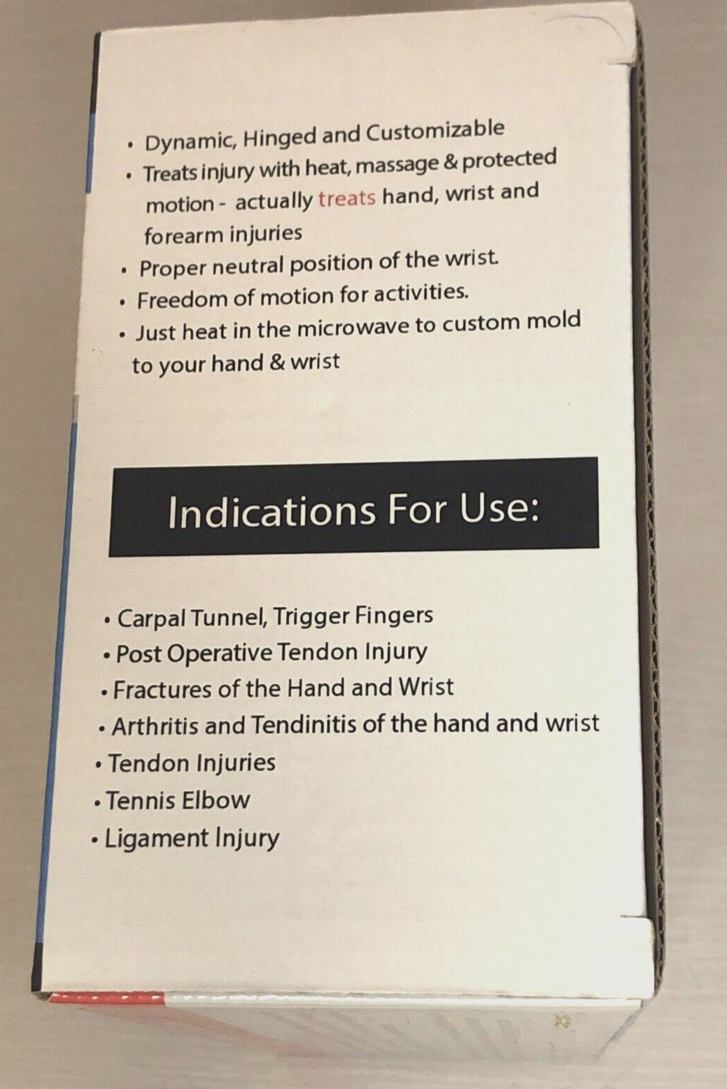 Doctor In The House, The (DITH) Miracle Splint Pro Carpal Tunnel Right Hand NEW
