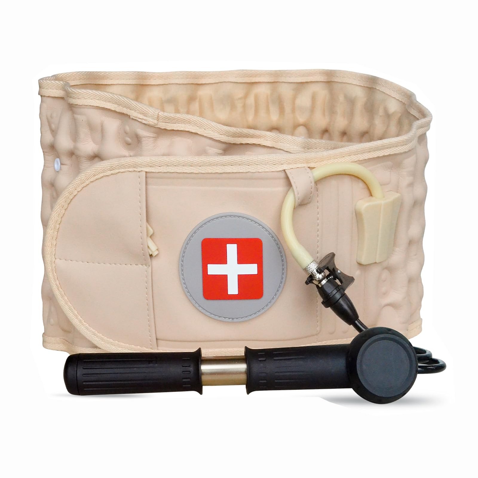 Piolmfp Decompression Back Belt,Spinal Air Traction Belt for Lower Back Pain Rel