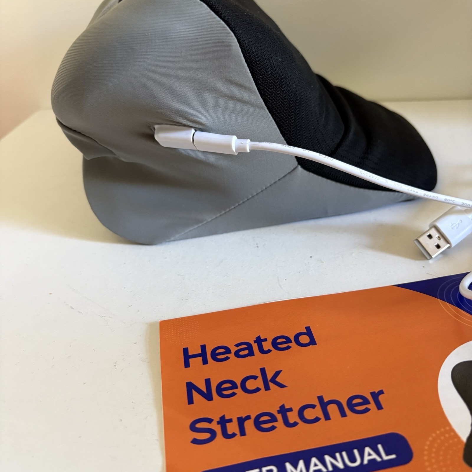 Neck Stretcher Heated for Pain Relief Cervical Traction Device Pillow Graphene