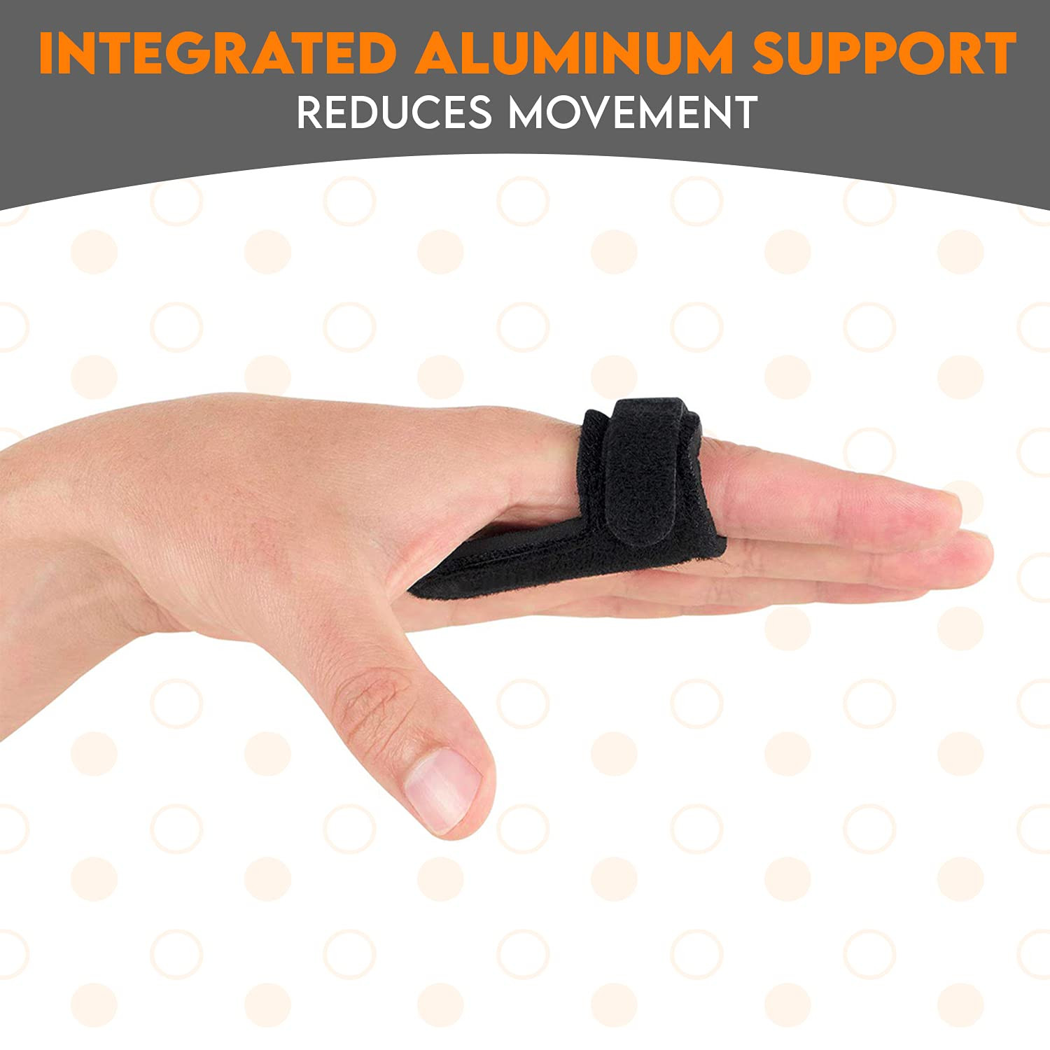Trigger Finger Splint – Support Brace for Middle, Ring, Index, Thumb and Pinky –