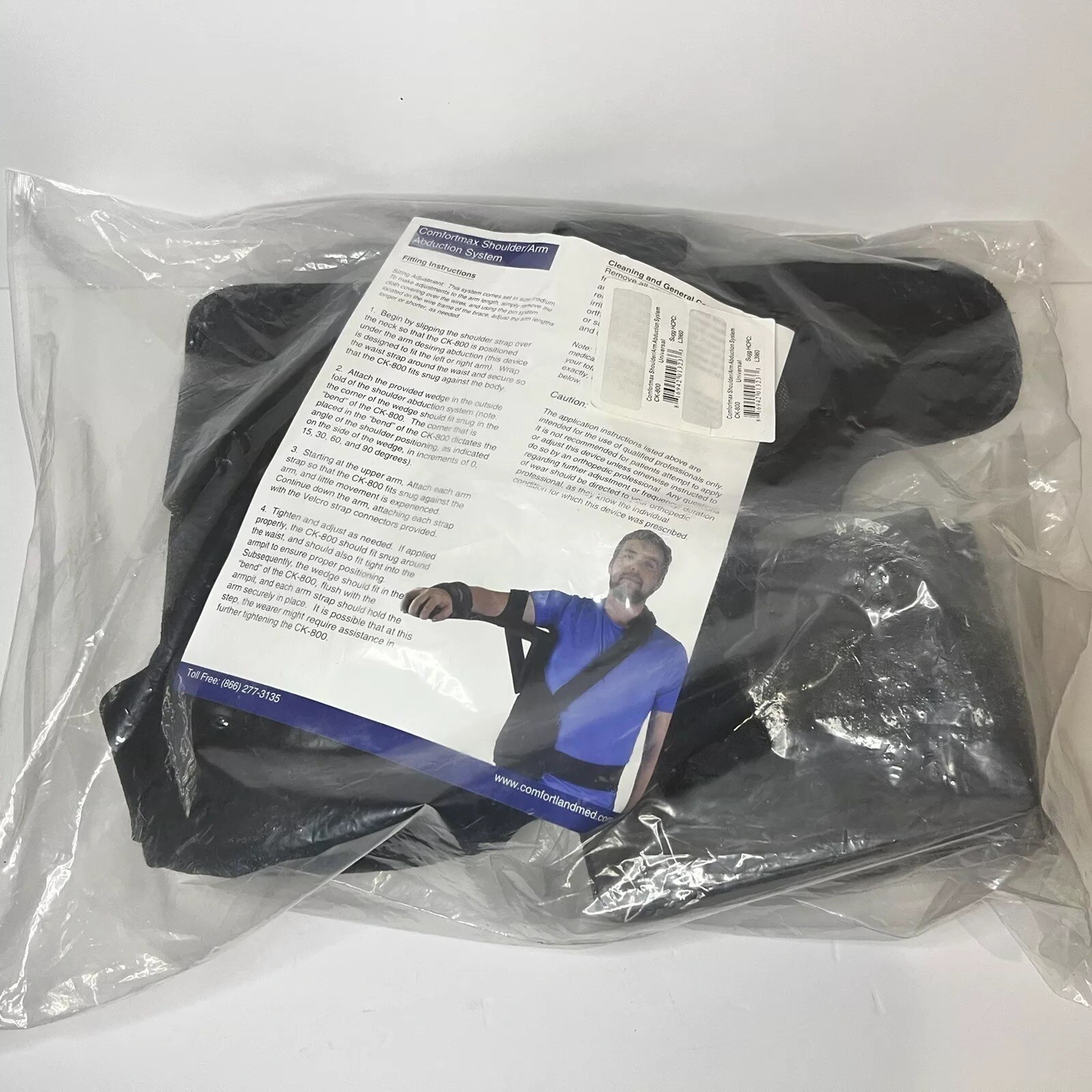 Comfortland CK-800 Shoulder Arm Abduction Brace Sling Comfortmax Universal SIze
