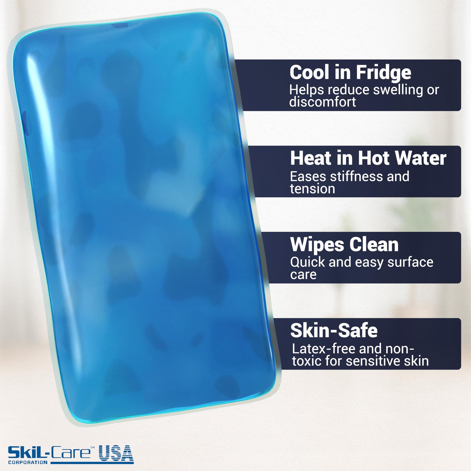 Skil Care Orthopedic Heel Float Boot with Cooling Gel for Ulcer Prevention