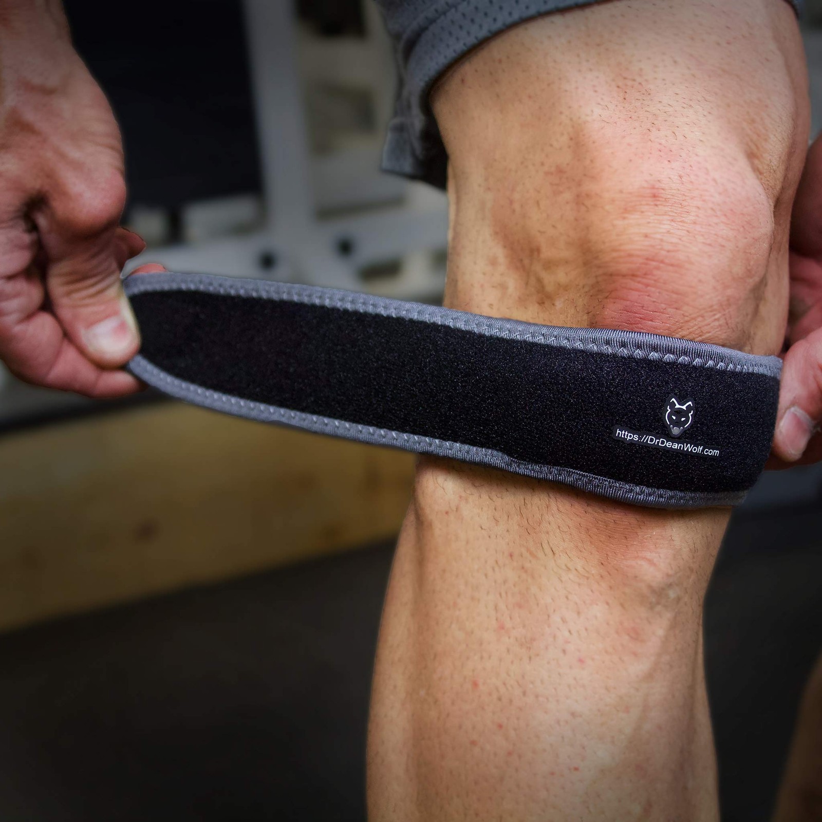 Dr. Wolf Knee Strap for Patellar Tendon Support – Pain Relief Band for Jumper…