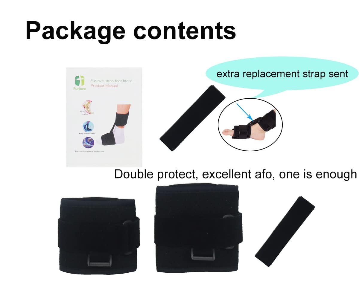Unisex Adult AFO Drop Foot Brace – Comfortable Gait Improvement Solution