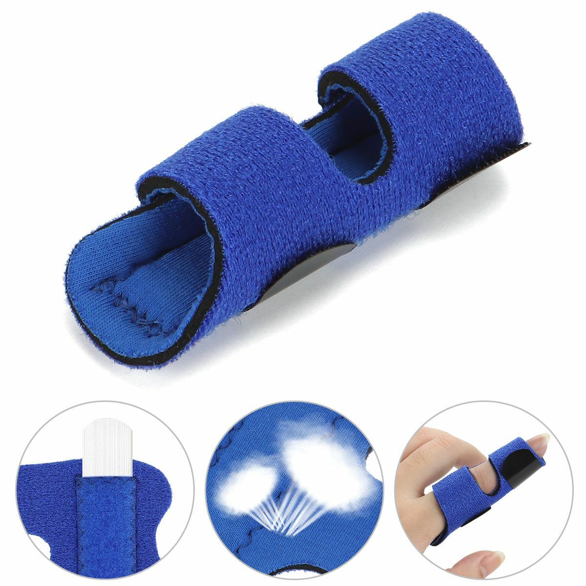 Adjustable Finger Splint Trigger Straightener Corrector Brace Support Protector