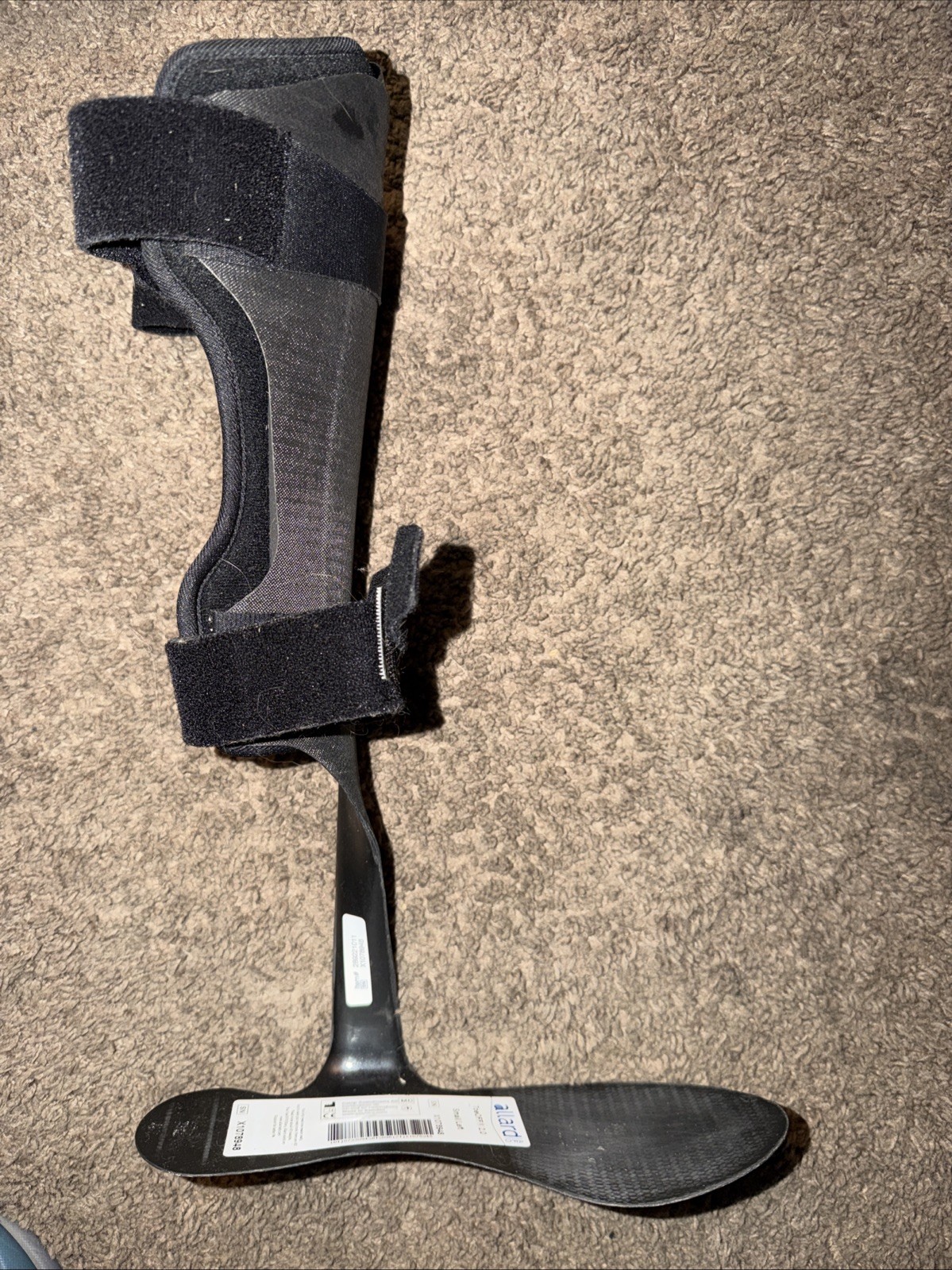 ALLARD TOEOFF 2.0 DROP AFO BRACE LEFT FOOT ADULT Small