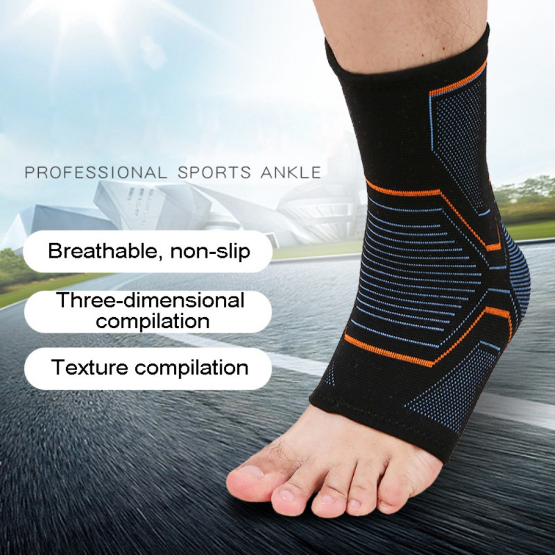 1 PCS Ankle Brace Compression Support Sleeve (Elastic Breathable for Injury Reco
