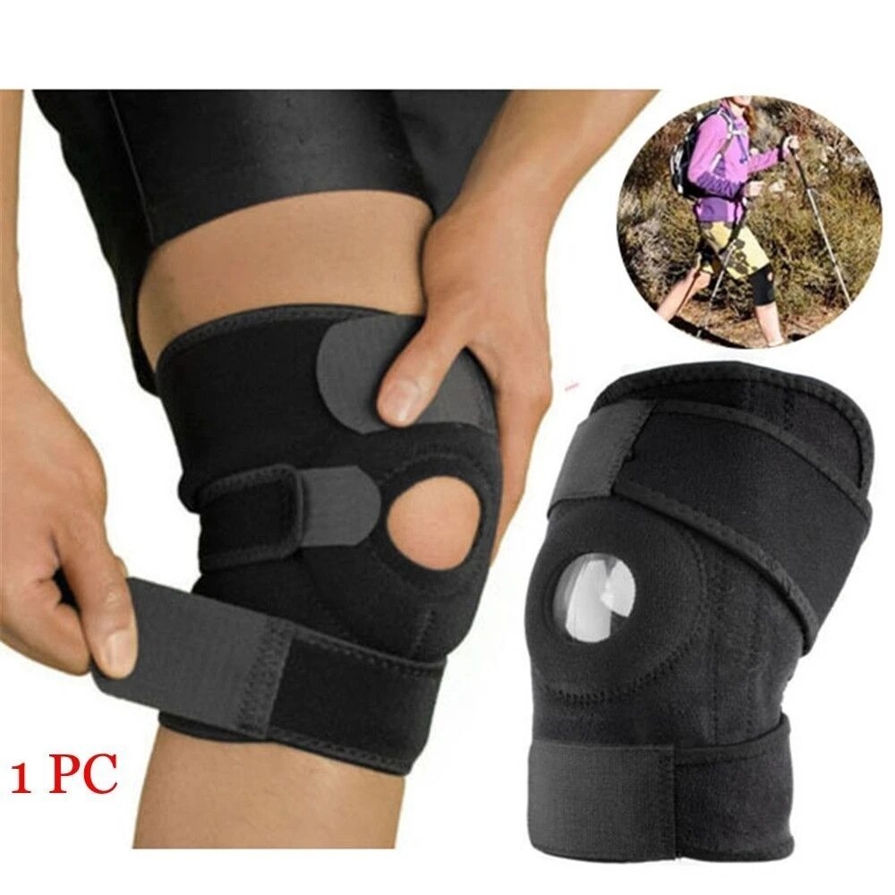 Knee Patella Support Brace Adjustable Sleeve Sports Wrap Brace Knee Protector US