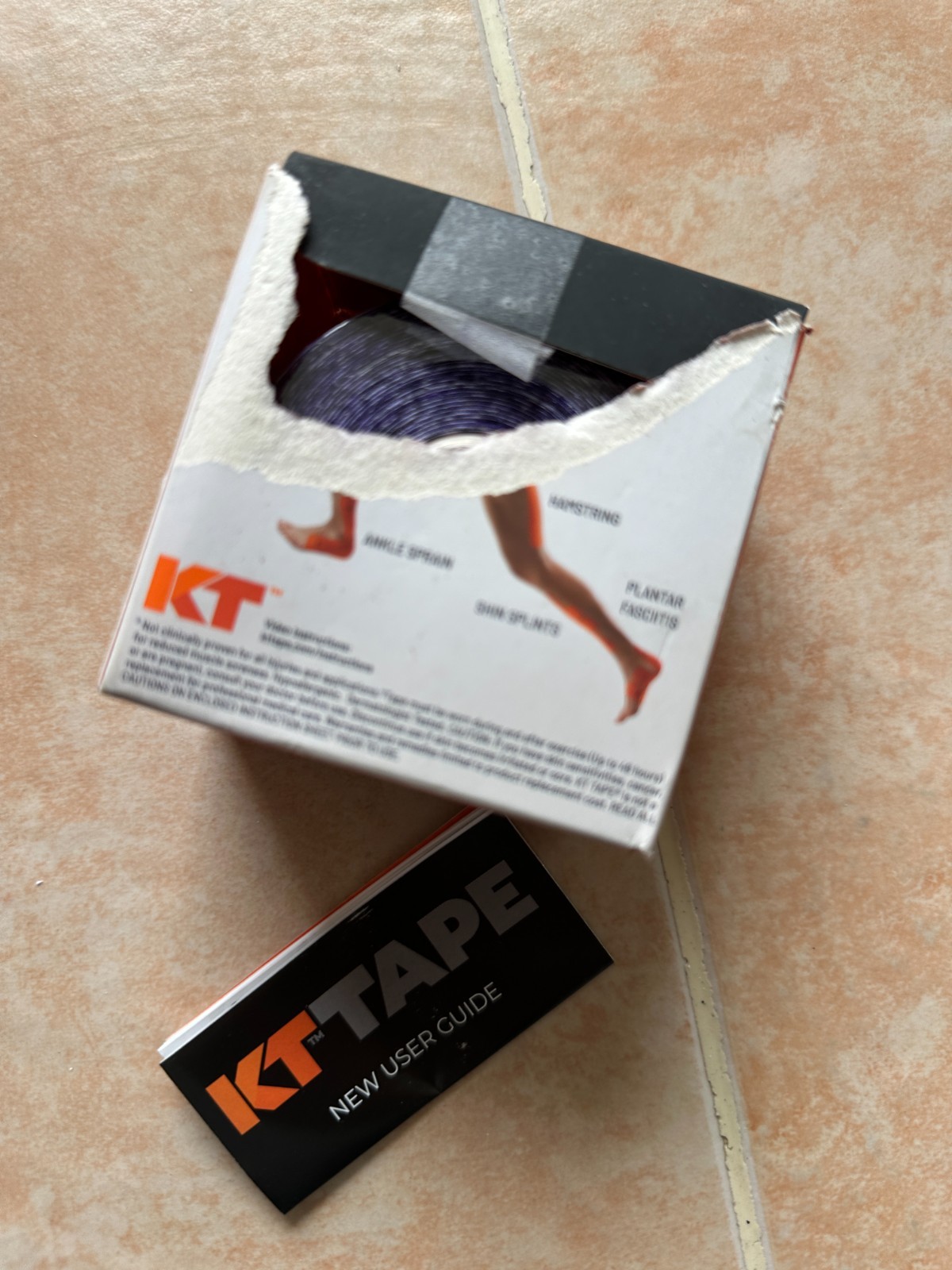 KT Tape Pro Elastic Sports Tape 20- 2 x10″ Strips -Purple