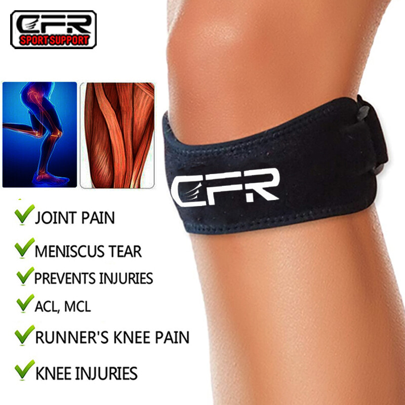 CFR Knee Support Strap Sleeve Brace Patella Tendon Stabilizer Pain Relief Sports