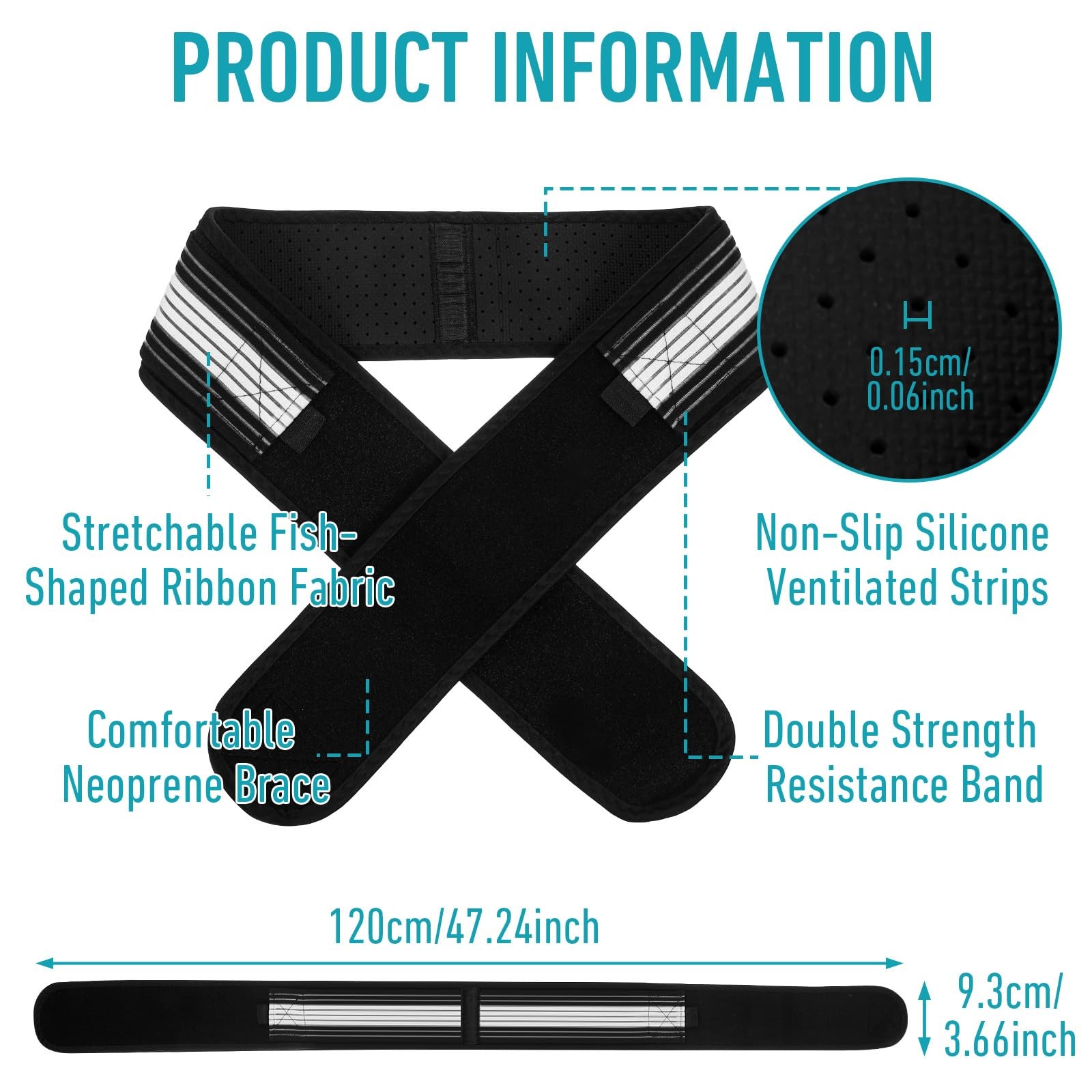 SI Joint Belt Sacroiliac Hip Brace Lower Back Support Sciatica Relief Adjustable