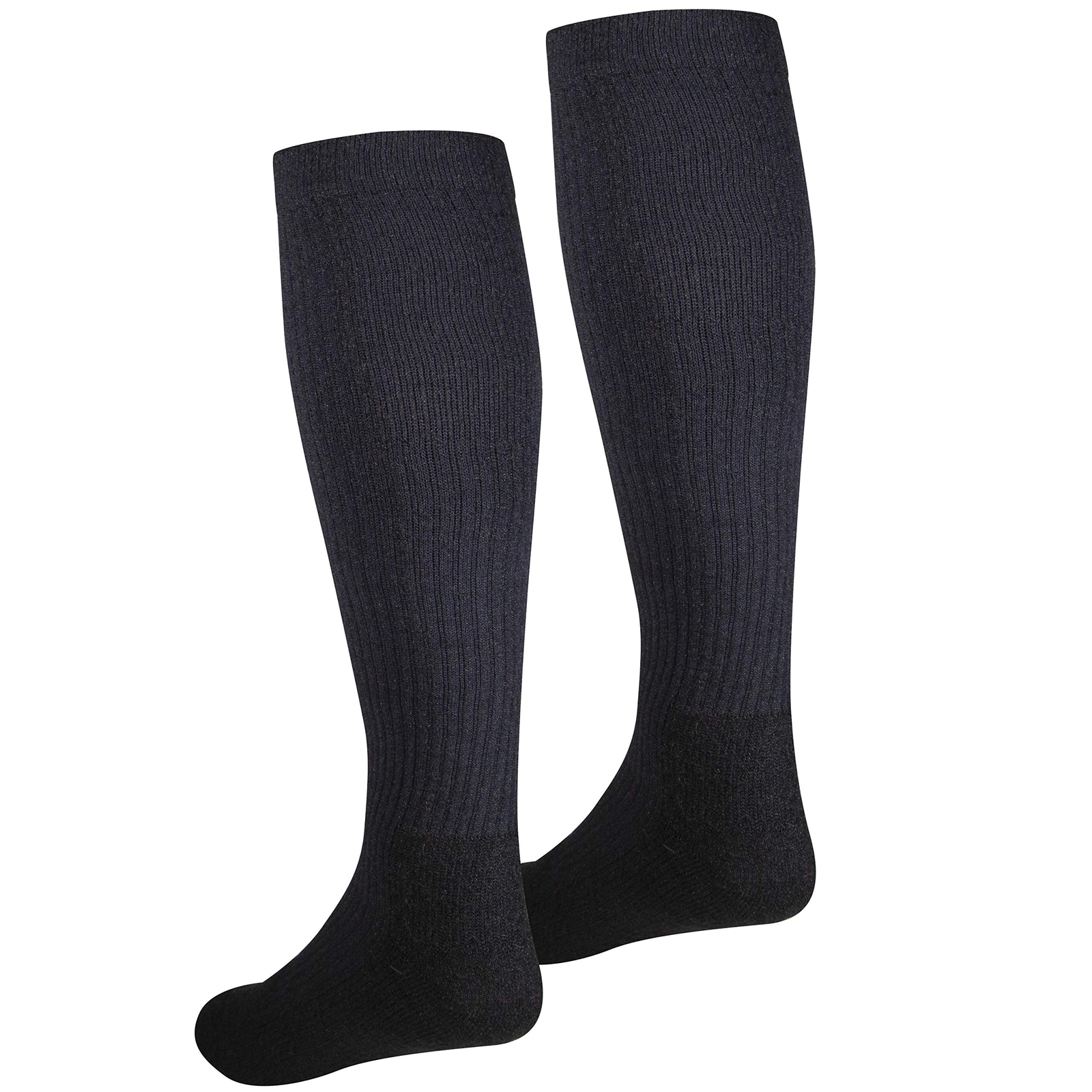 Compression Socks 15-20 mmHg Support for Men Padded Cushion Foot Knee High Cl…