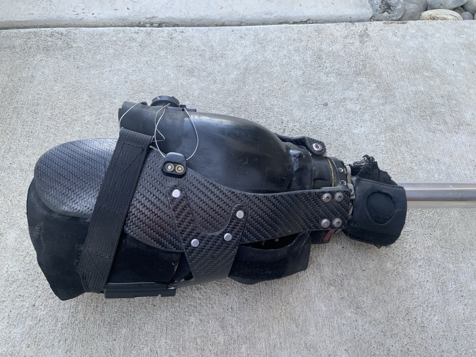 Ability Dynamics Rush 81 Foot Size 29 Cat 5 Prosthetic Foot Knee Carbon Fiber