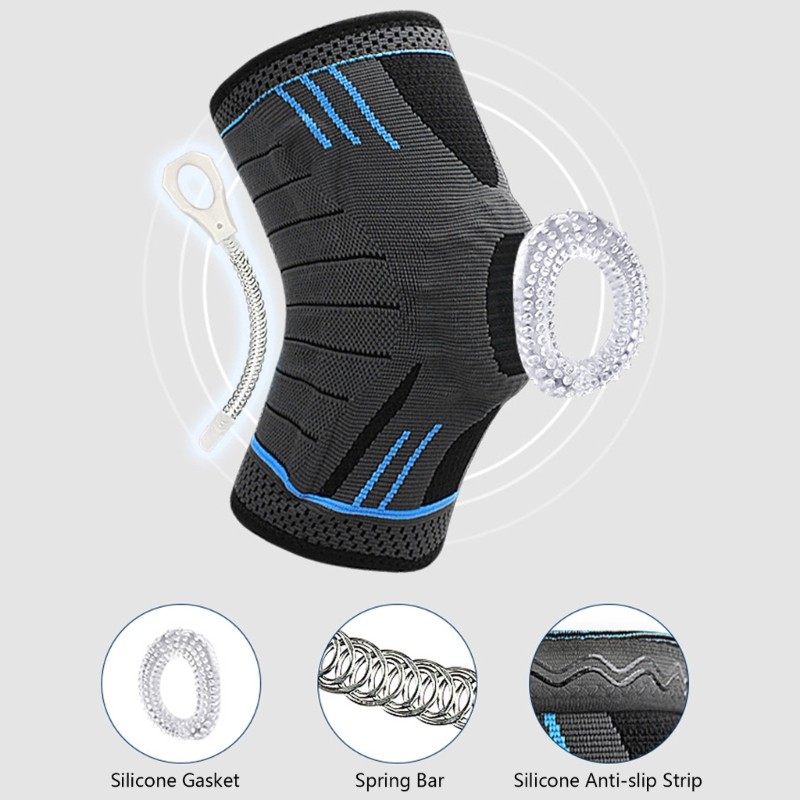 Compression Knee Brace Knee Warmer for Working Out, Gym, High Stretch Knee Pads