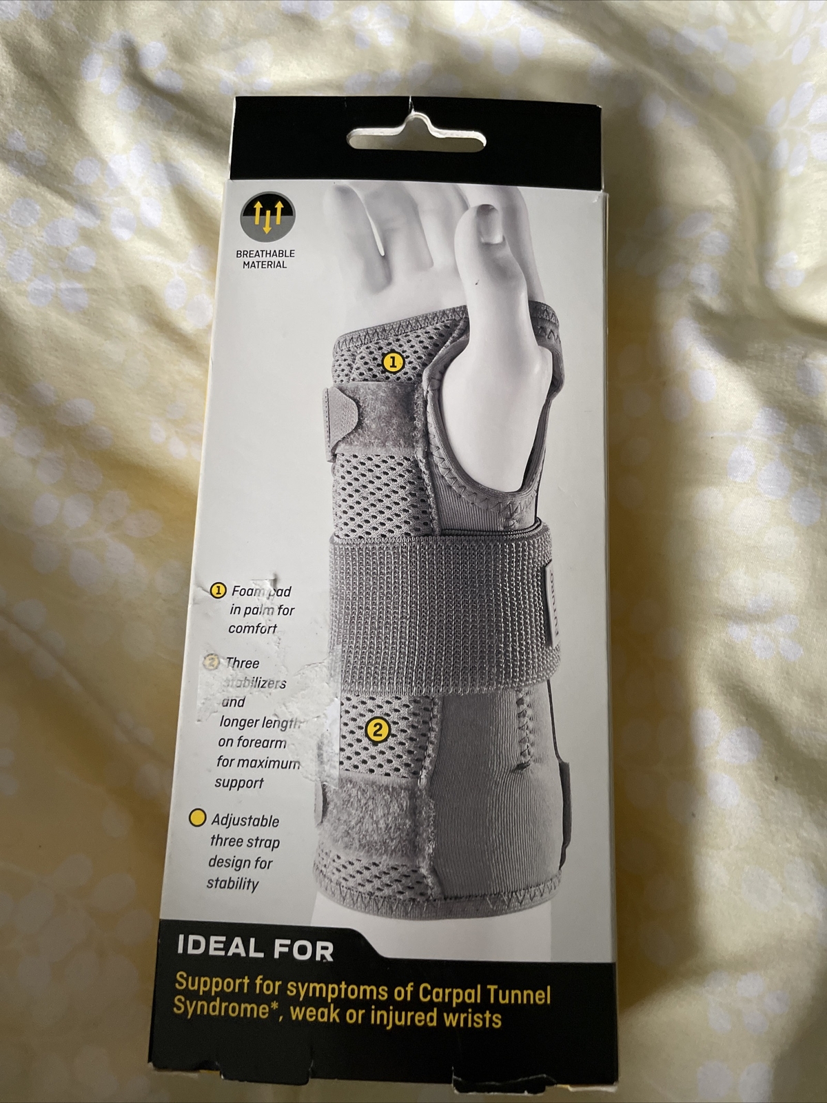 Used But Plenty Of Life Left In It. FUTURO WRIST STABILIZER SIZE SMALL MEDIUM