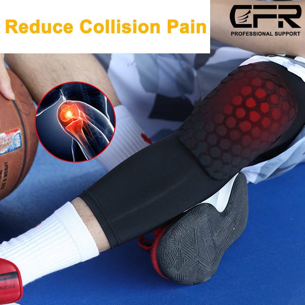 Compression Sleeve Support Leg Knee Brace Pad Socks Sport Basketball Men Women H