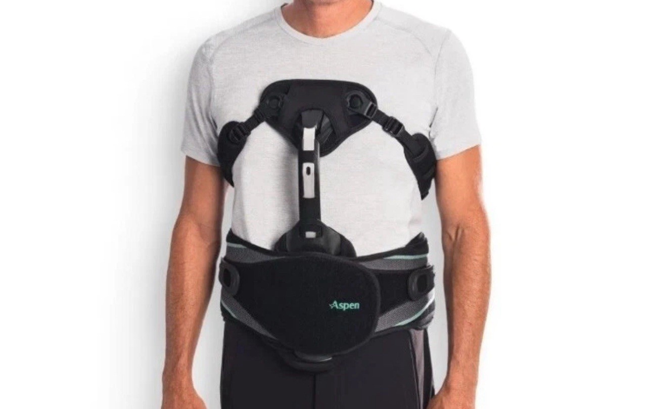 Aspen Vista Back Brace 464 TLSO Lower Spine Lumbar Adjustable One Size