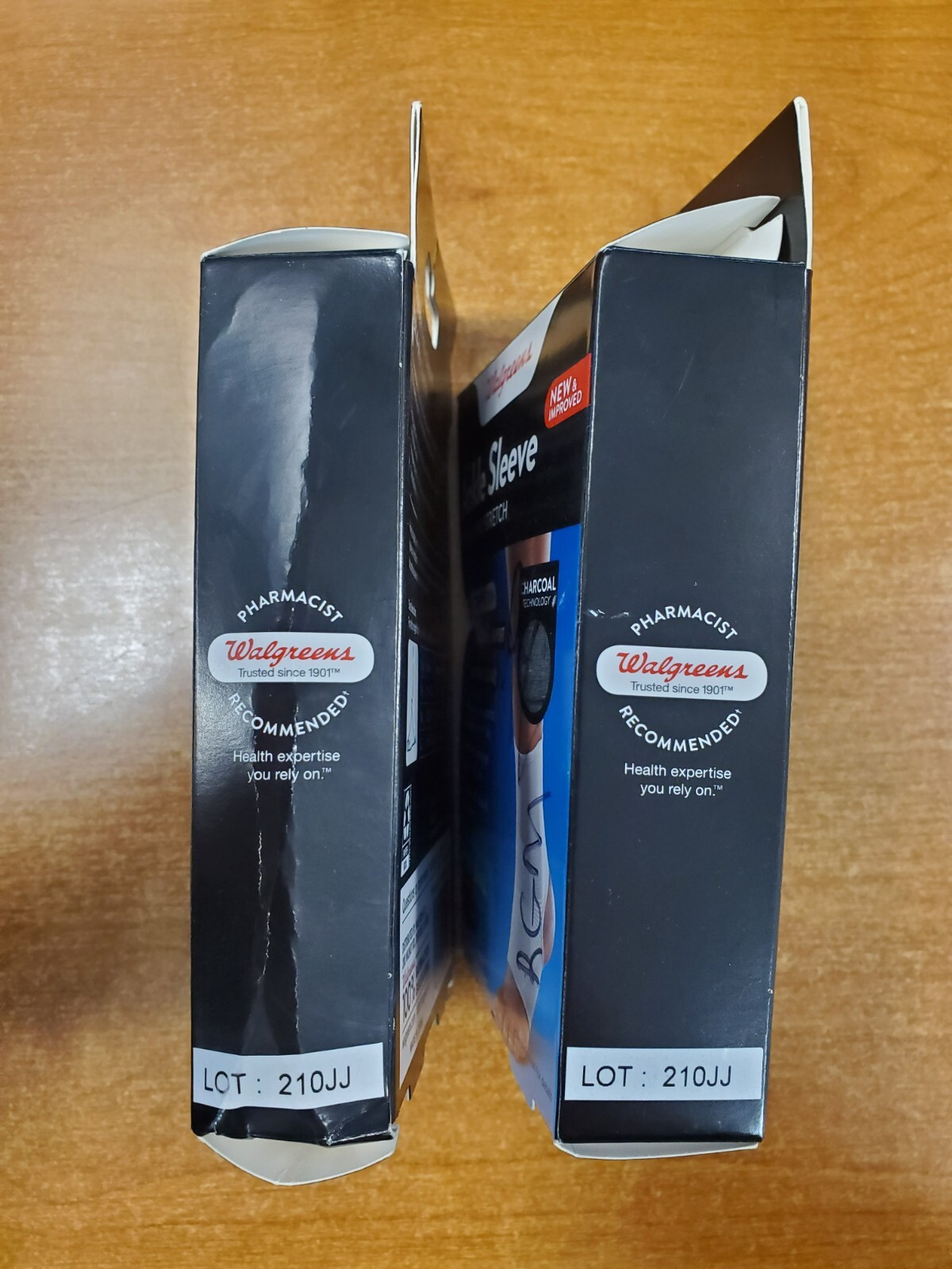 2 Pack: Walgreens Ankle Compression Sleeve Moderate Support *SMALL* (4611) – W2C
