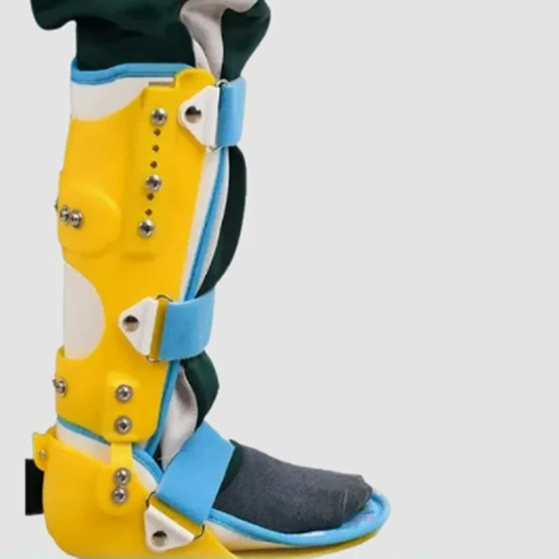 Kid Knee Ankle Foot Orthosis Support Lower Limbs Brace Adjustable KAFO Universal