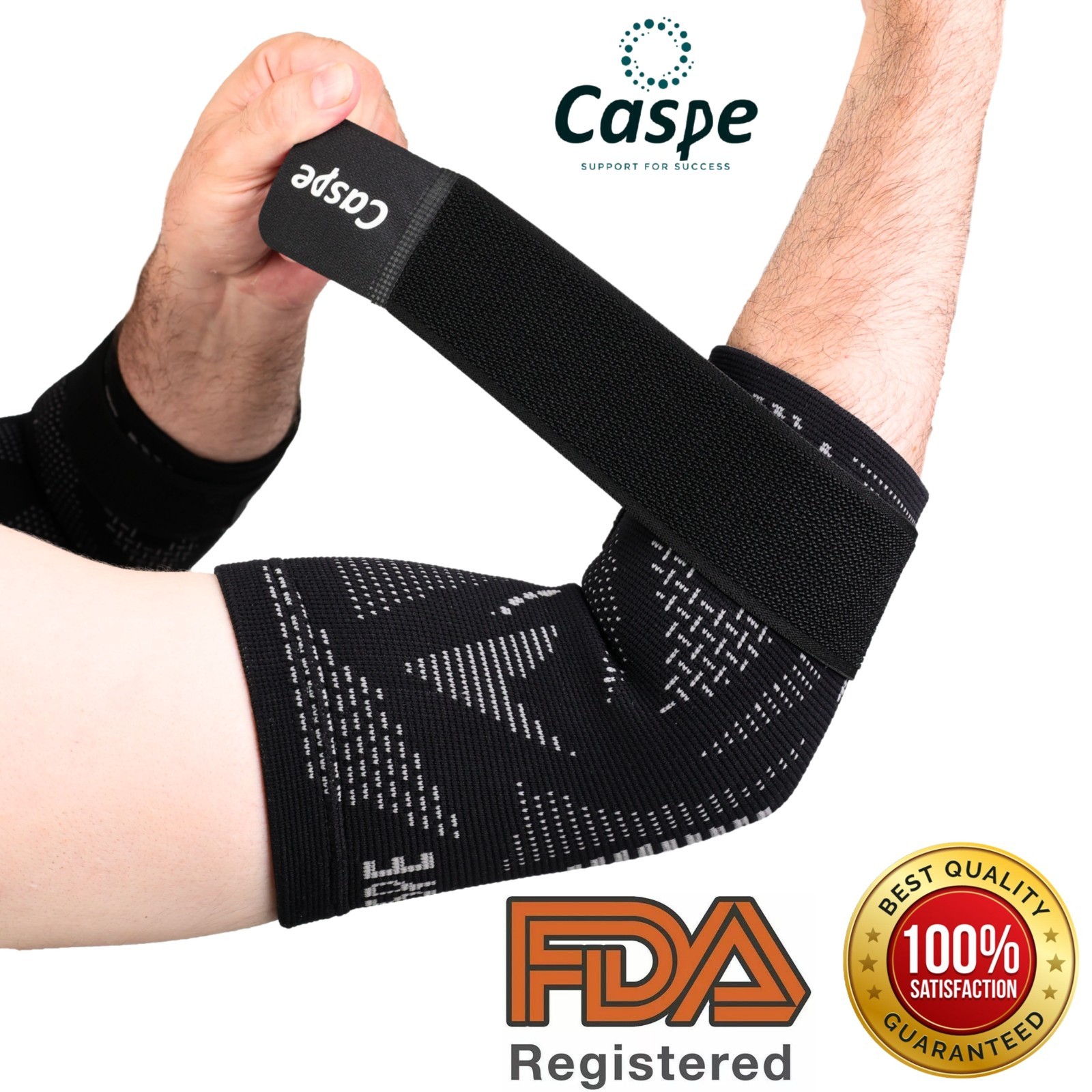 2 Pack Tennis Elbow Brace Support Arthritis Tendonitis Arm Joint Pain Strap Band