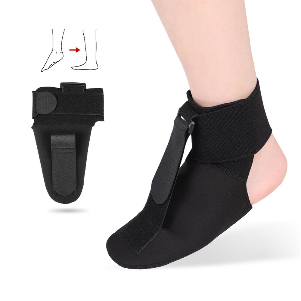 Adjustable Plantar Fasciitis Night Splint Foot Drop Brace For Heel Pain Relief