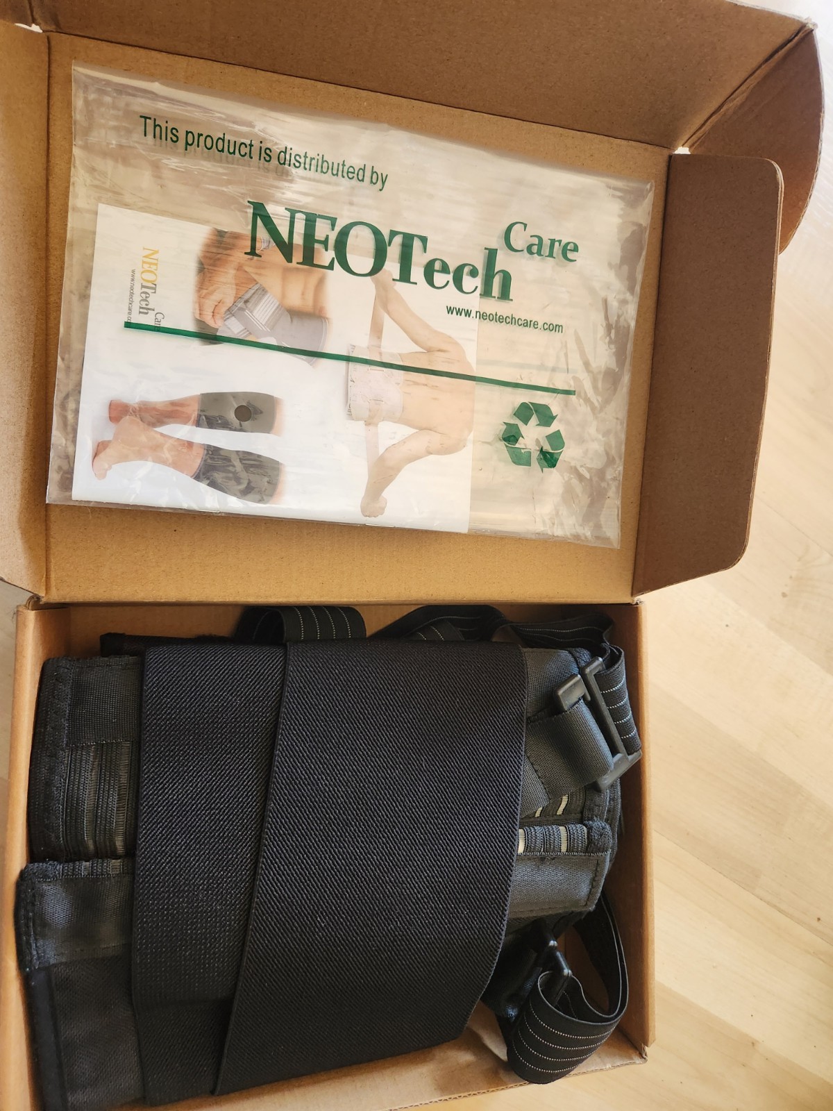 Neon Tech Back Brace Lumbar Support Belt with suspenders.Size M