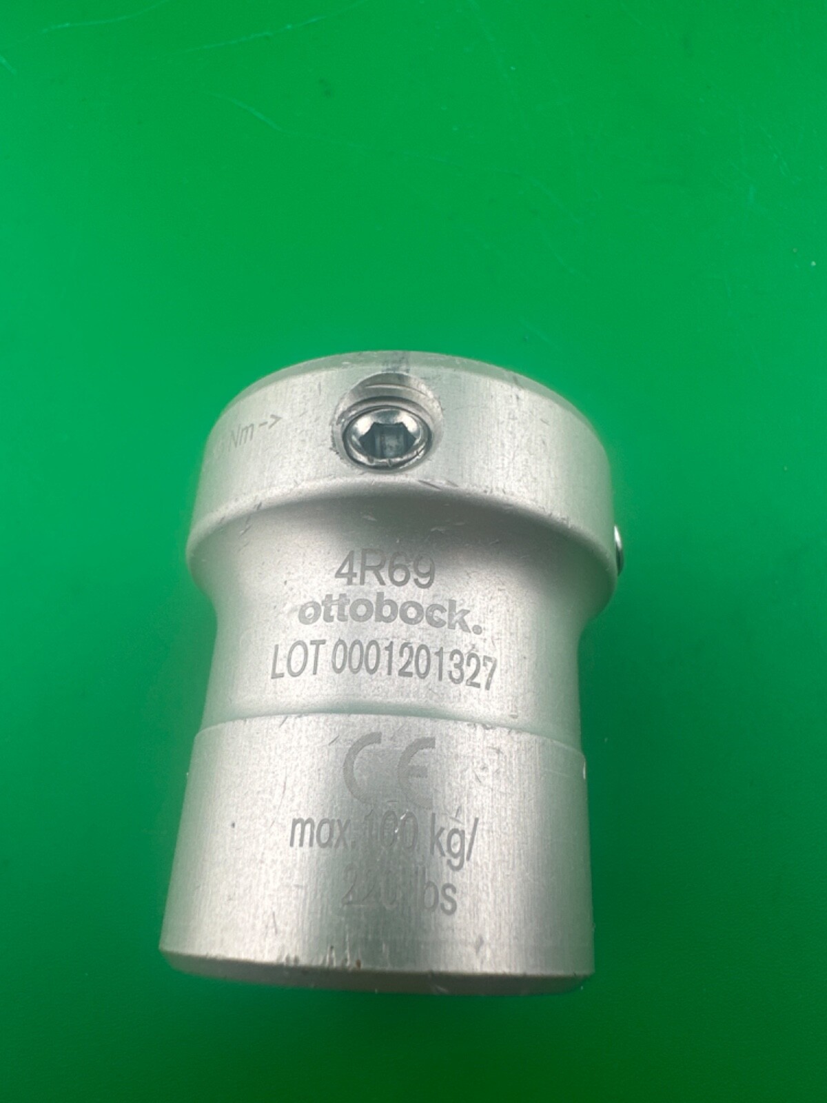 Prosthetic tube clamp tubeclamp. Fits 30mm diameter pylons. 4R69 Otto Bock