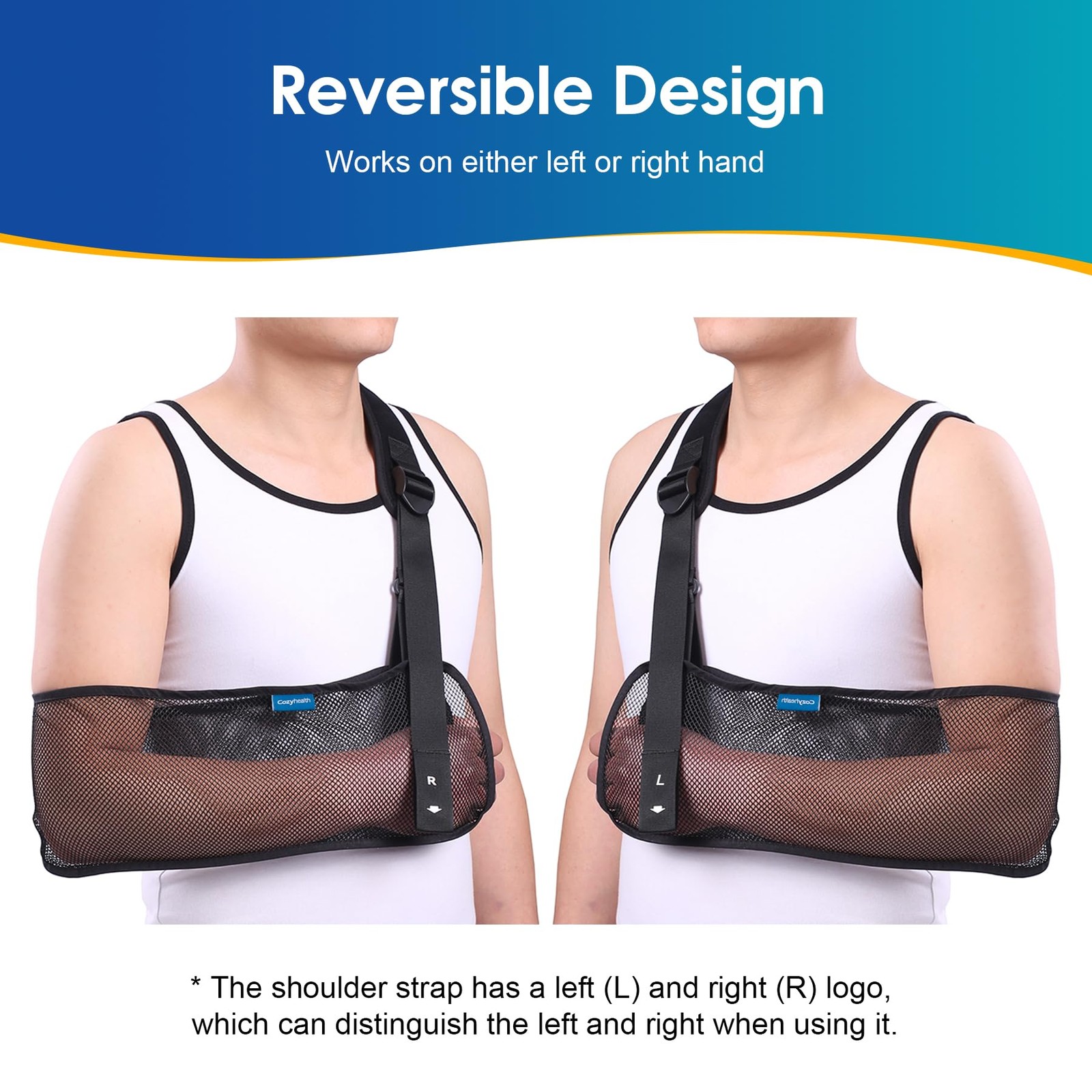 Mesh Arm Shoulder Sling Medical Immobilizer for Injury…