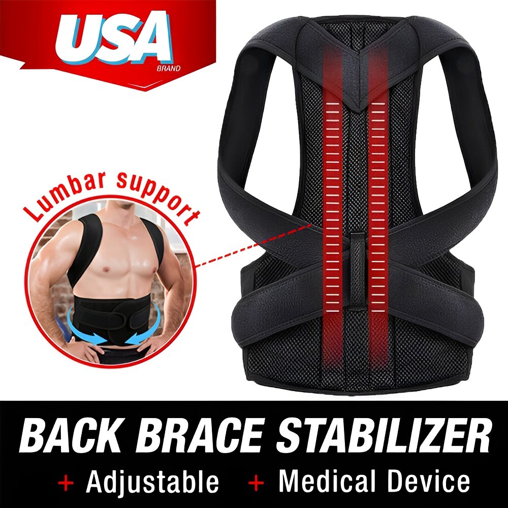 Posture Corrector Back Straightener For Women Men Correct Hunchback Relieve Pain