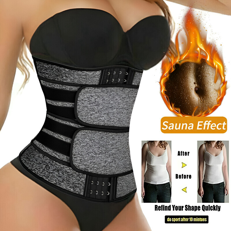 Waist Trainer Hernia Support Belt For Women Men Shaper Adjustable Support Girdle