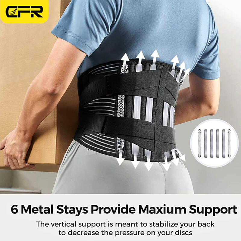Sciatic Nerve Hip Brace Adjust Strap Posture Corrector Lower Back Support Belt